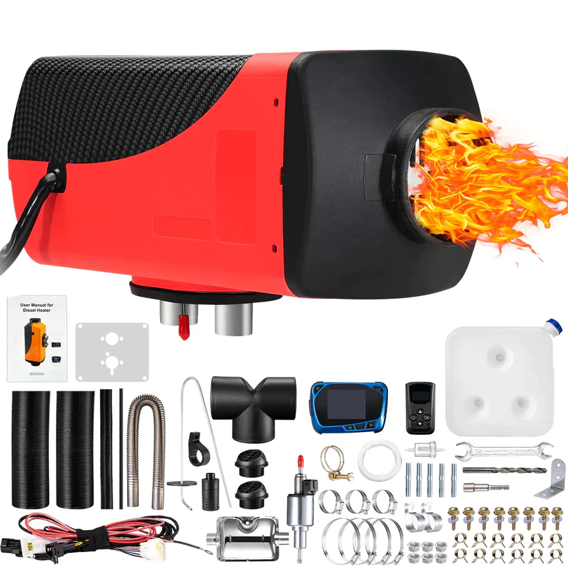 🎉Last Day Clearance💝12V 8KW Diesel Air Heater All-in-one