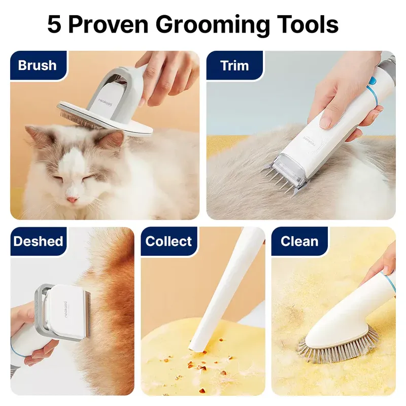 🎉2024 New Year Sale🎉 Neakasa P2 Pro Dog Cat Grooming Kit with Vacuum