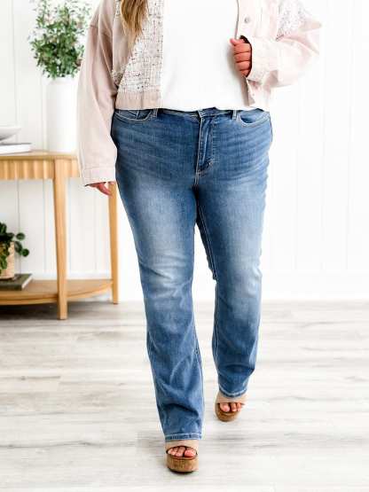 Holy Grail Tummy Control Bootcut Jeans （Buy 2 get 20% off）