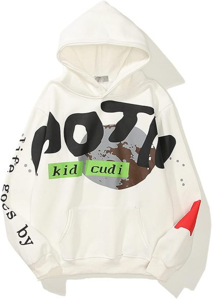 Gothic Hoodie Harajuku Printed Sweatshirt Men's and Women's Hip Hop Hoodies…