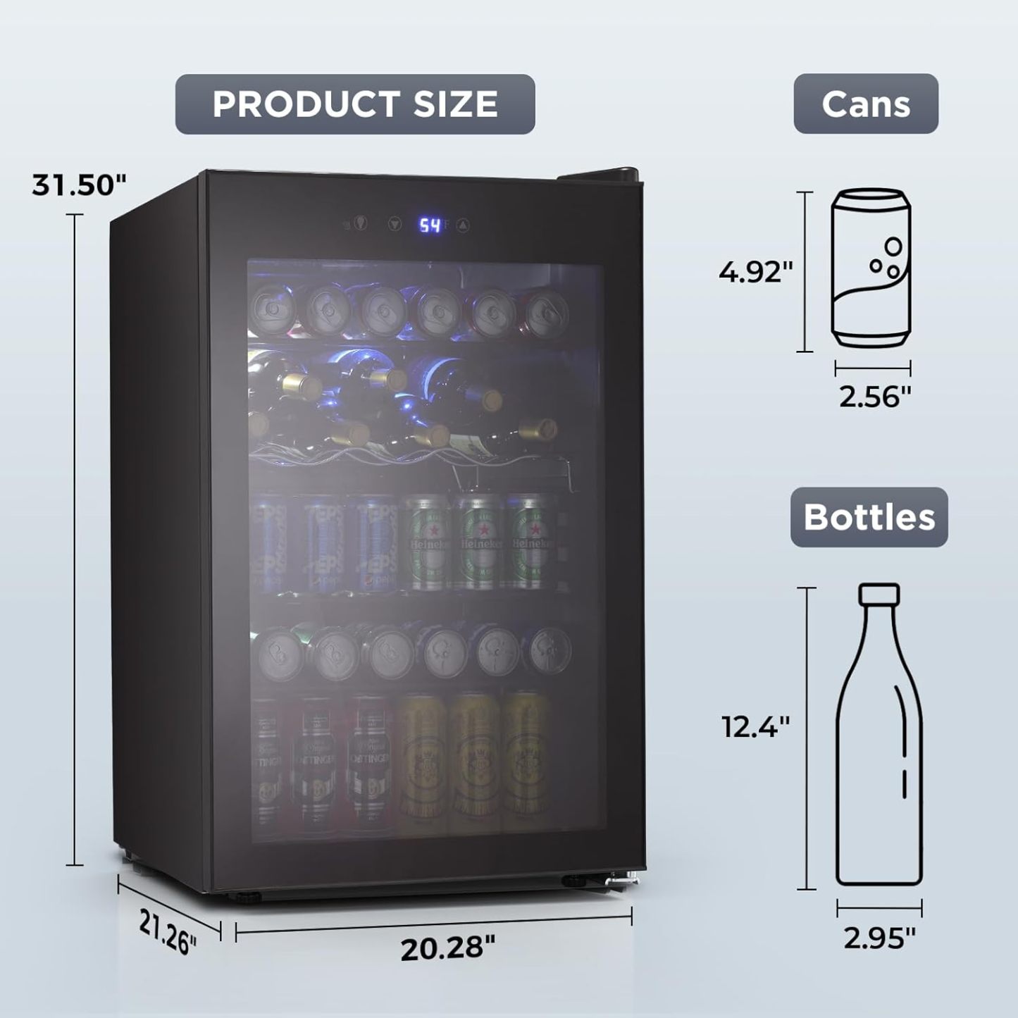 【DEALS FOR YOU】COWSAR Mini Fridge Cooler