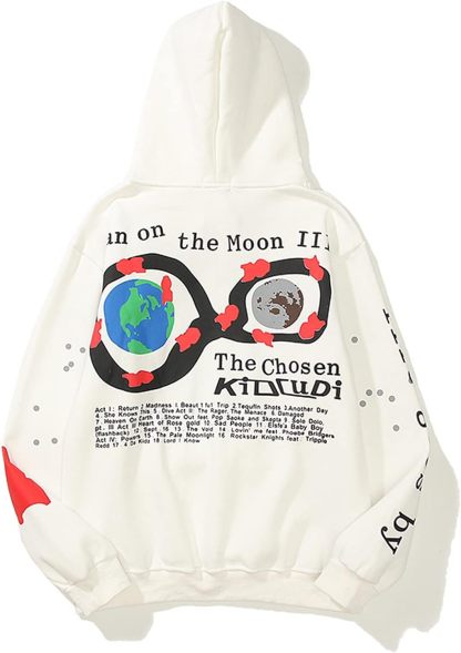 Gothic Hoodie Harajuku Printed Sweatshirt Men's and Women's Hip Hop Hoodies…