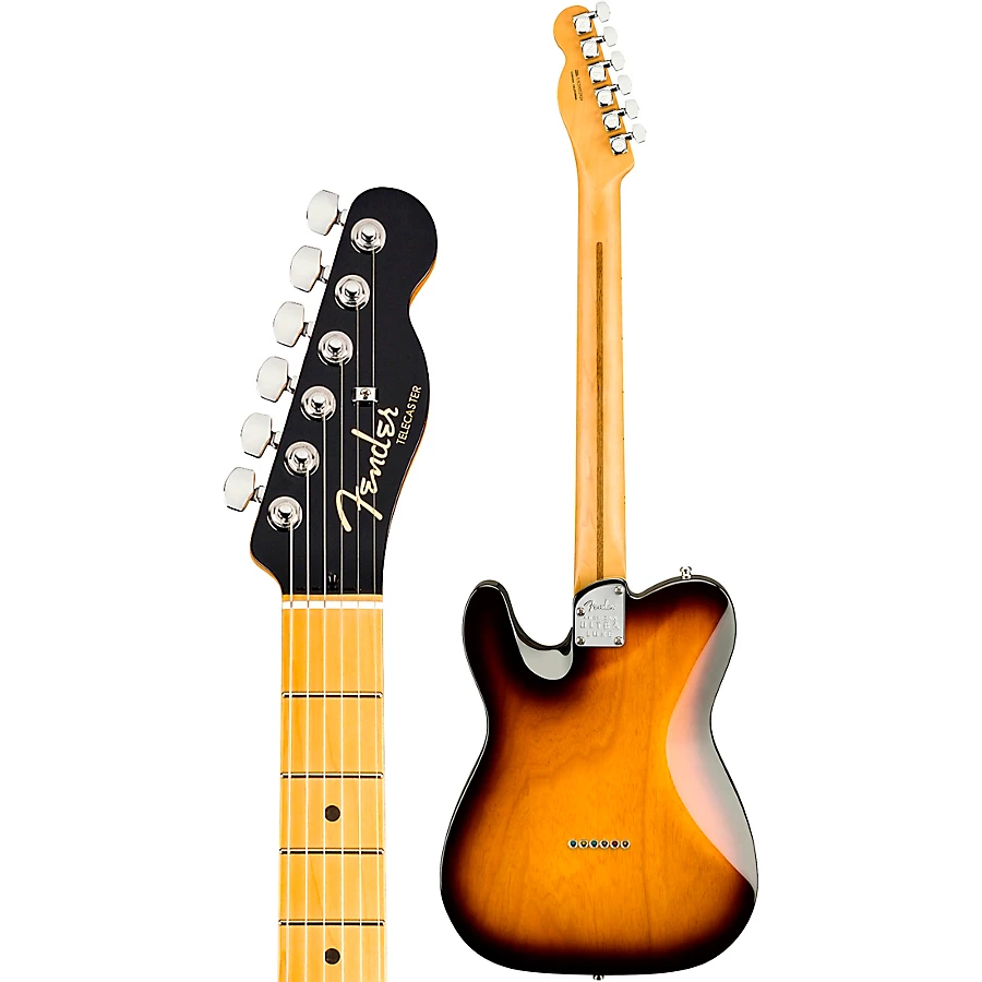 Fender American Ultra Luxe Telecaster Maple Fingerboard Electric Guitar 2-Color Sunburst