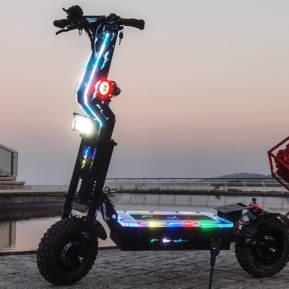 (🔥Limited Time Sale) E2 14inch 8000W best off road electric scooter with mobility powerful electric scooter