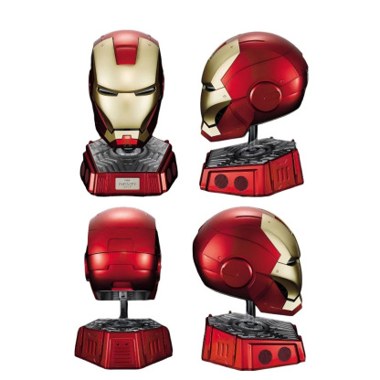 【Premium Edition】 Iron Man Helmet MK7 English voice control