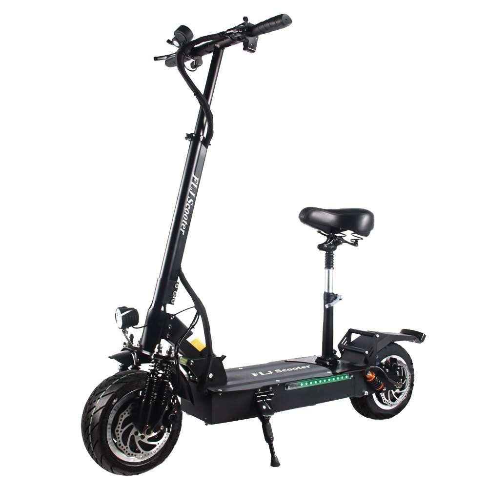 (🔥Limited Time Sale) T113 11inch 3200W Dual Motor Electric Scooter with 60V 35ah battery Big Power E-Scooter