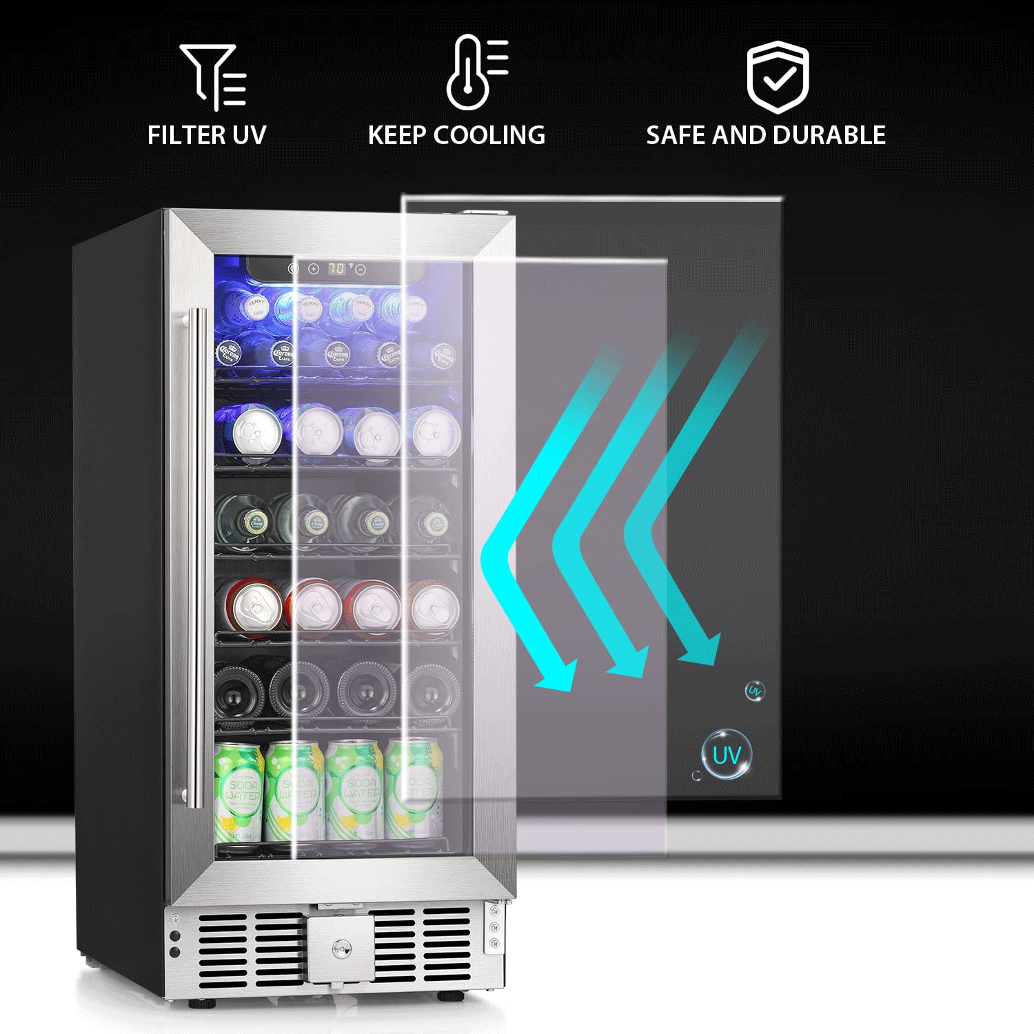 【DEALS FOR YOU】COWSAR Mini Fridge Cooler