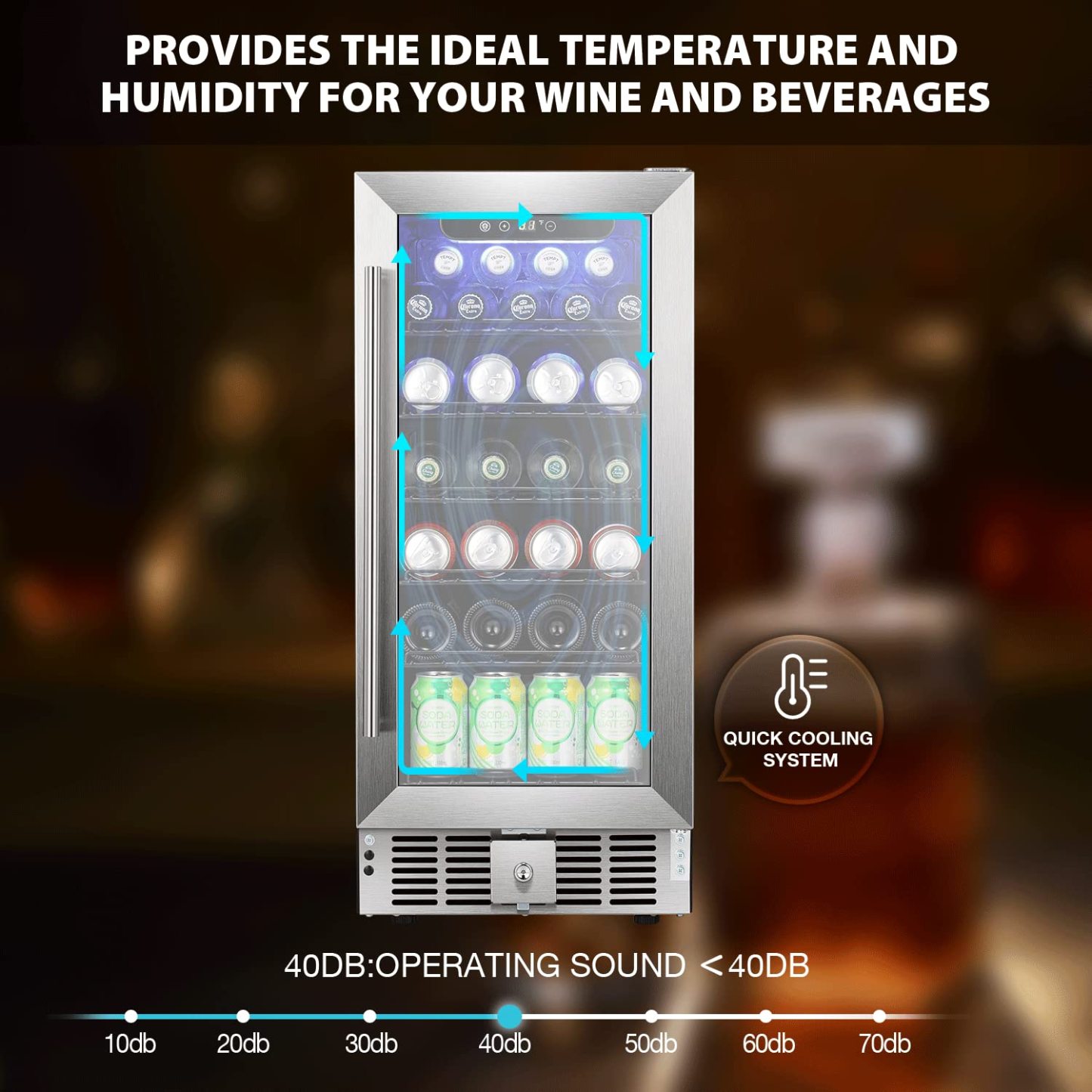 【DEALS FOR YOU】COWSAR Mini Fridge Cooler