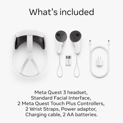 Meta Quest 3 128GB • Breakthrough Mixed Reality • Powerful Performance • Asgard’s Wrath 2 Bundle