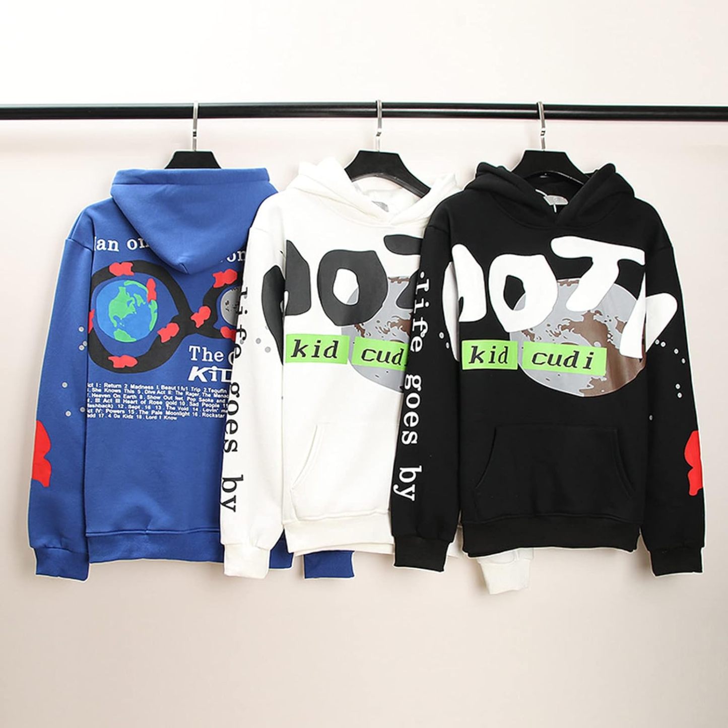 Gothic Hoodie Harajuku Printed Sweatshirt Men's and Women's Hip Hop Hoodies…