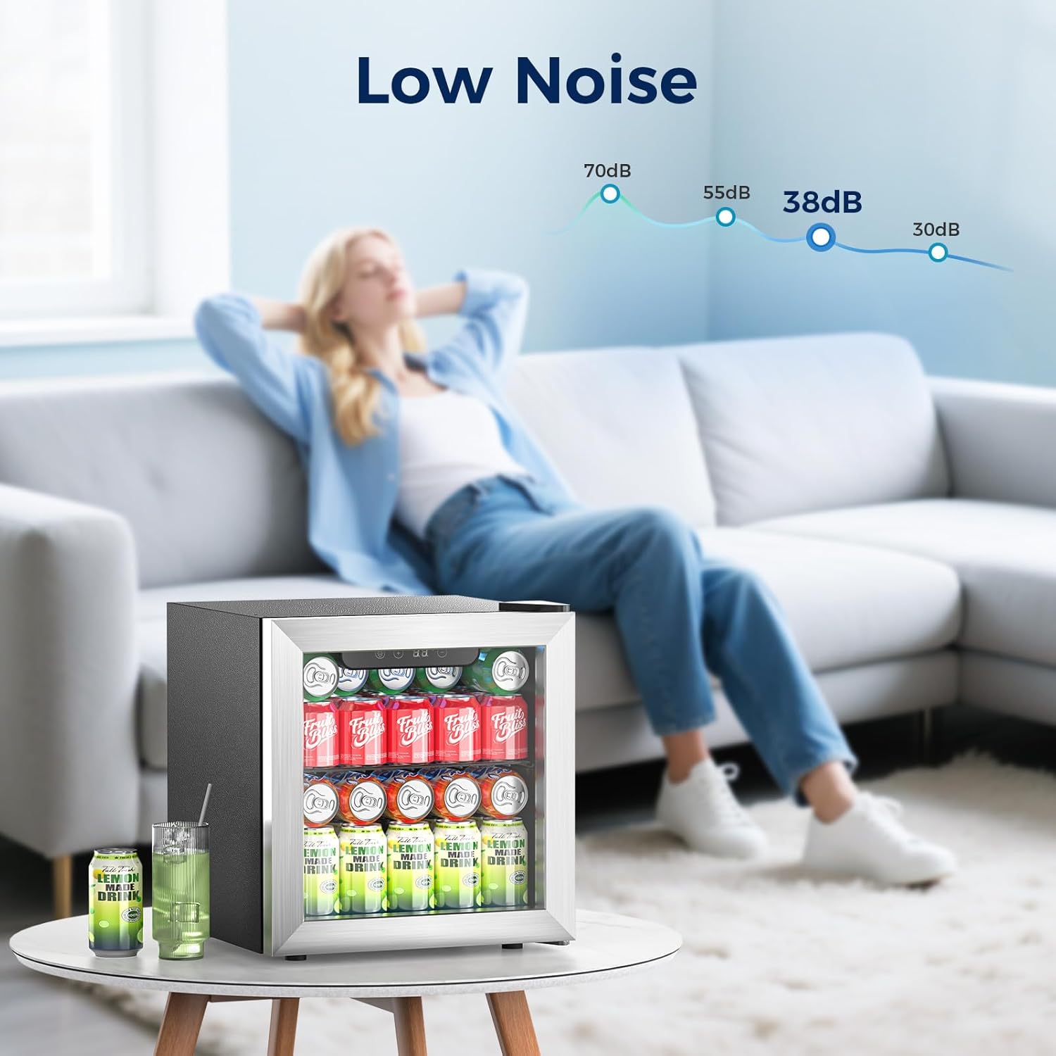 【DEALS FOR YOU】COWSAR Mini Fridge Cooler