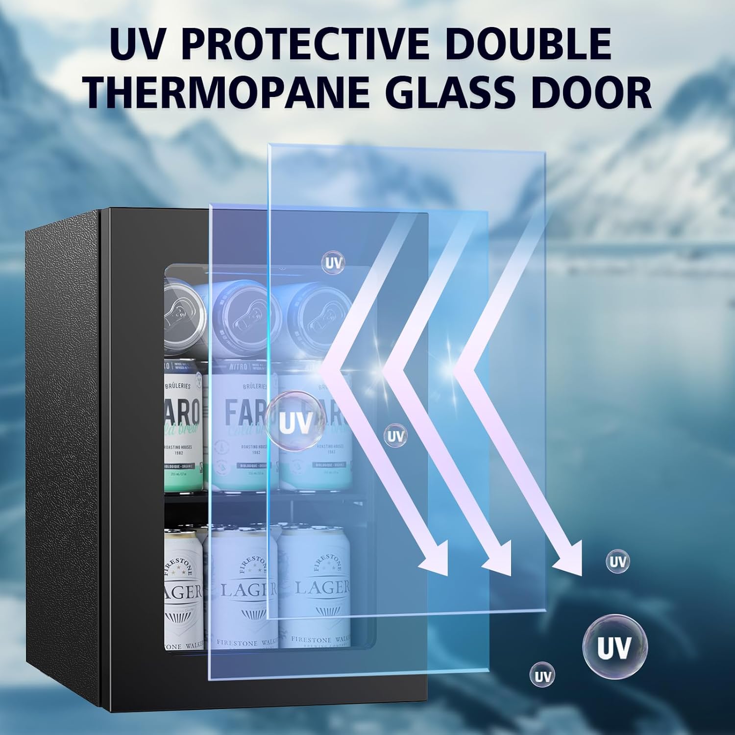 【DEALS FOR YOU】COWSAR Mini Fridge Cooler