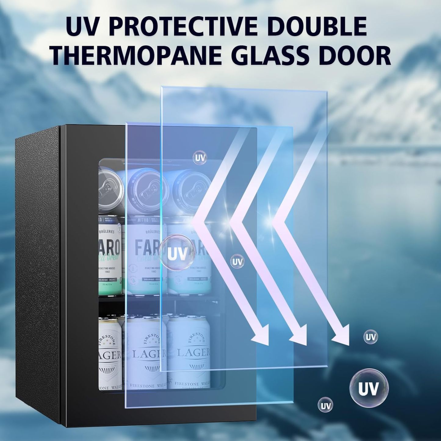 【DEALS FOR YOU】COWSAR Mini Fridge Cooler