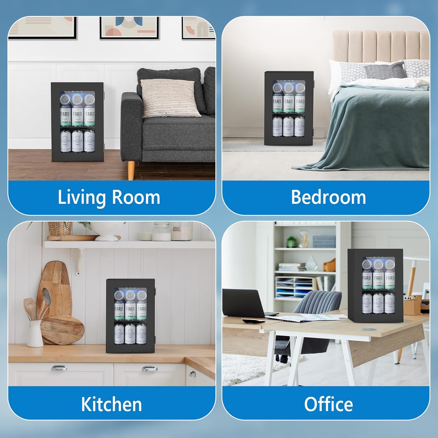 【DEALS FOR YOU】COWSAR Mini Fridge Cooler