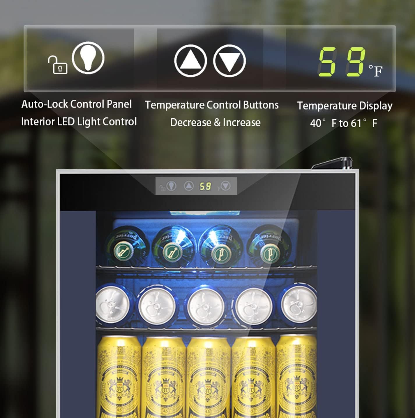 【DEALS FOR YOU】COWSAR Mini Fridge Cooler