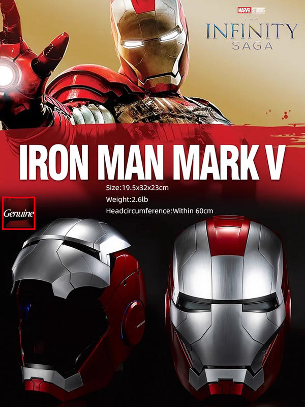 【Premium Edition】Iron Man MK5 Helmet Life-Size 1:1 Collectible