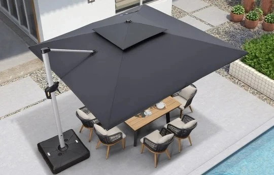 🎉Last Day Clearance☔Solar-powered LED parasol