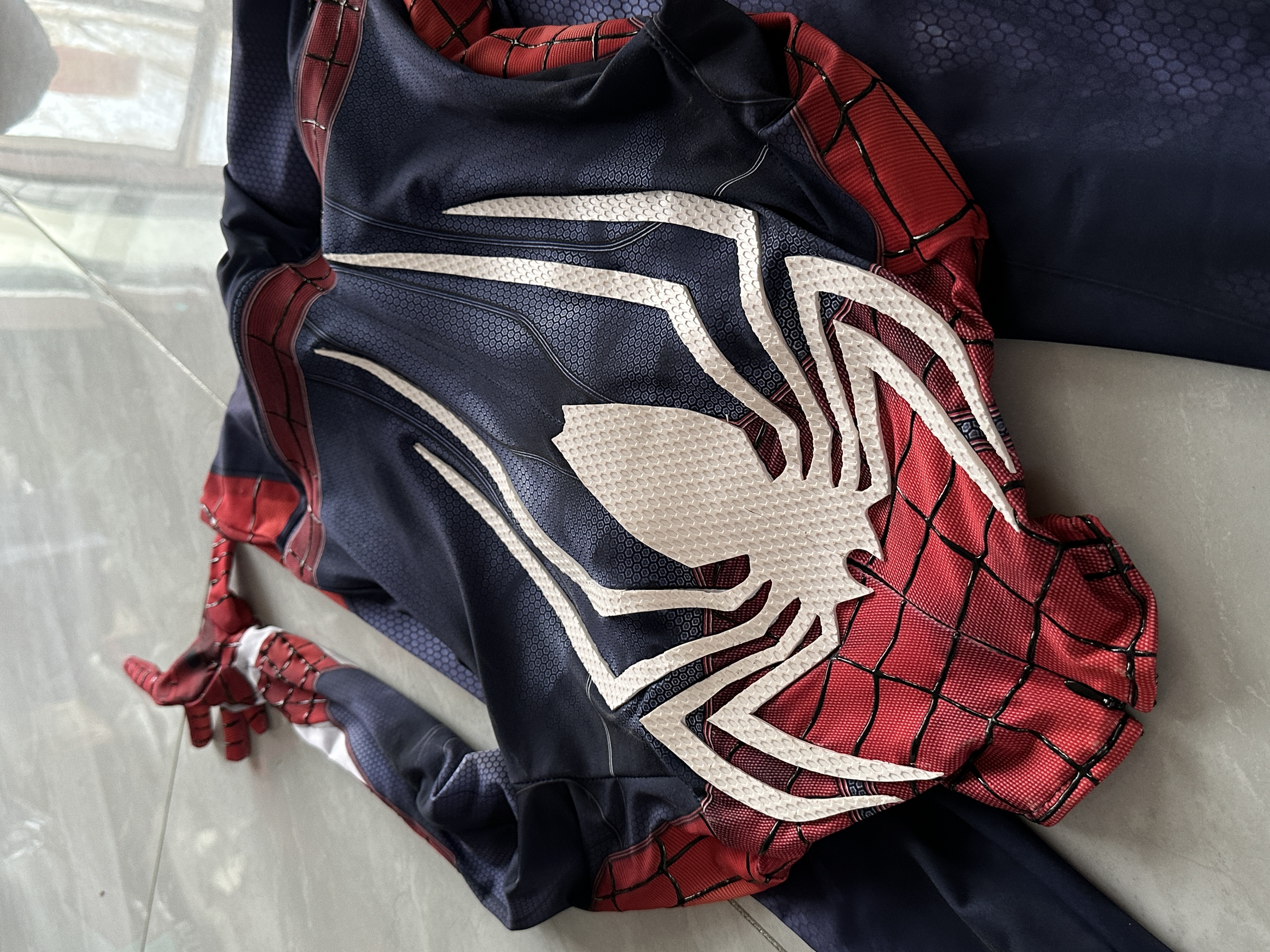 PS4 Spider-man Spiderman Suit Wearable Movie Prop Replica
