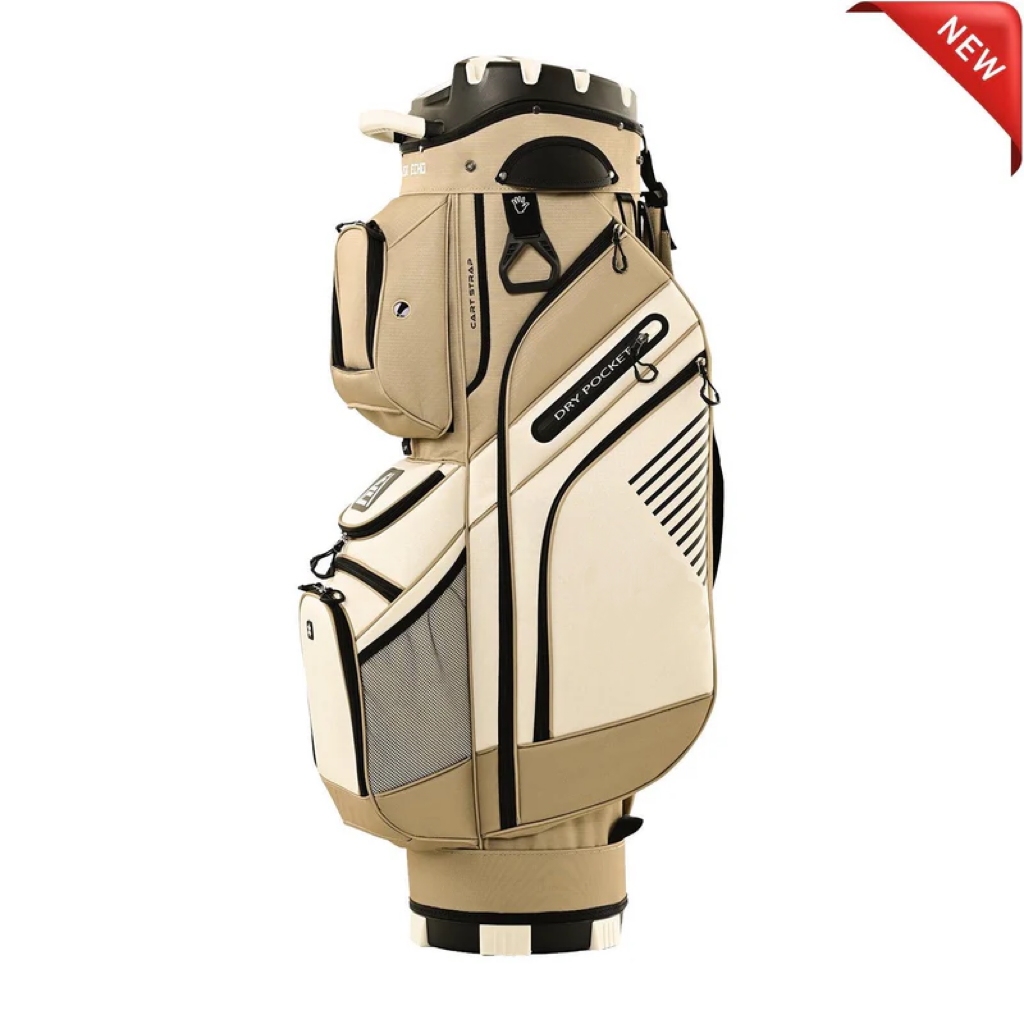 Clearance Sale Way Organizer Dividers Golf Soundless Cart Bag / Grey