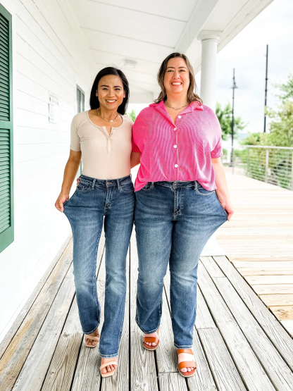 Holy Grail Tummy Control Bootcut Jeans （Buy 2 get 20% off）