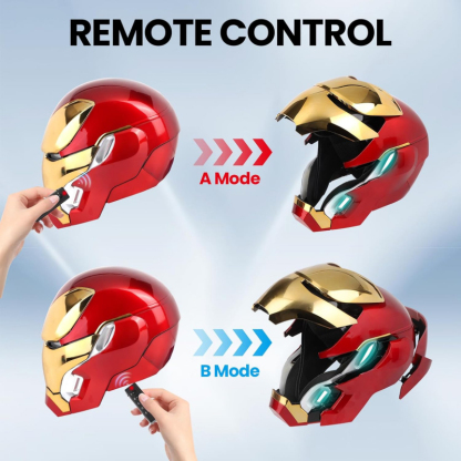 【Premium Edition】Iron Man Helmet MK50 – 1:1 Wearable, Voice & Touch & Remote Control
