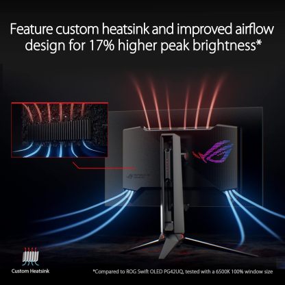 ROG Swift 27” 4K QD-OLED Gaming Monitor