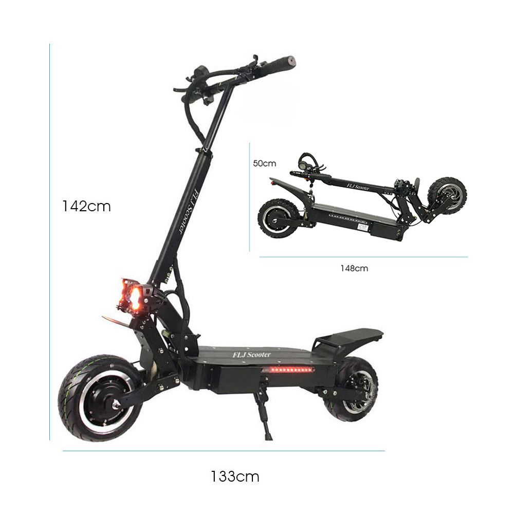(🔥Limited Time Sale) T112 11inch 5600W off road e scooter with Dual Motor electric scooter for men 53MPH