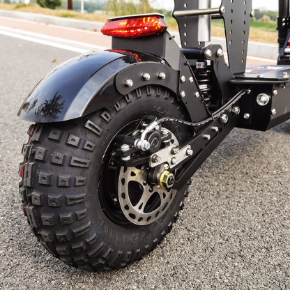 2022 New K14 14inch 8000W Fat wheels skateboard electric scoote with Short Handle fast speed 58MPH