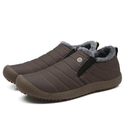 Women's/Men's Soft Waterproof Wool Lining Boots(buy 2 free shipping)