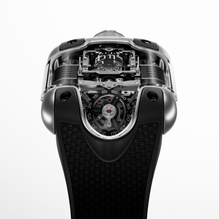 🔥Last day clearance💝Tourbillon Titanium Watch - Innovative Roller Display|Circular Power Reserve|Inclined Tourbillon Automatic Winding