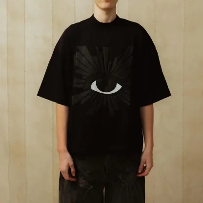 Personalized street style printed graphic T-shirt