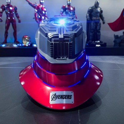 【Premium Edition】 Iron Man Helmet MK7 English voice control