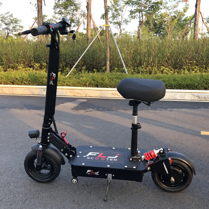 (🔥Limited Time Sale) SK1 10inch Electric Scooter with 48V 25-35ah battery Portable Easy Folding kick scooter