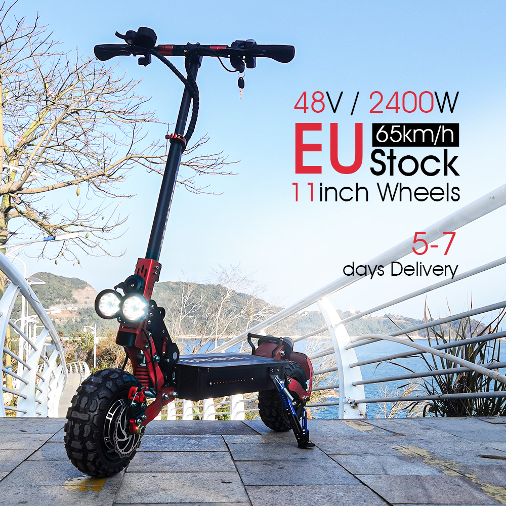 Obarter X3 Electric Scooter with 2400W Motor 11inch tire EU US Stock Adults E Scooter