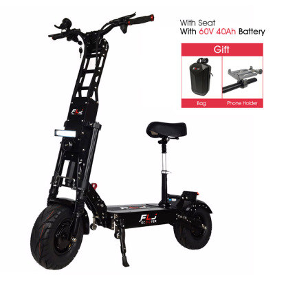 (🔥Limited Time Sale) K6 6000W all terrain Fat wheels dual motor electric scooter with Max Speed 53MPH
