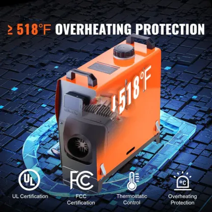 🎉Last Day Clearance💝12V 8KW Diesel Air Heater All-in-one