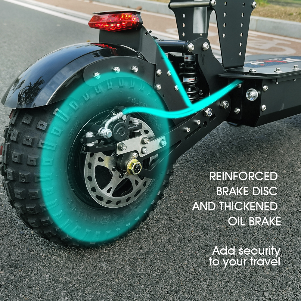 2022 New K14 14inch 8000W Fat wheels skateboard electric scoote with Short Handle fast speed 58MPH