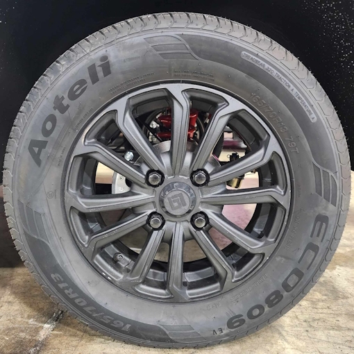 Mini AGM and Mini Land Rover LSV 4-seater electric cars (with air conditioning and heating)