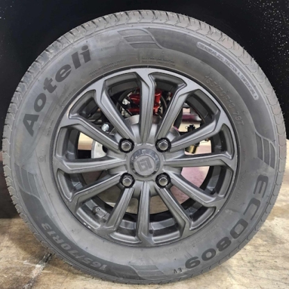 Mini AGM and Mini Land Rover LSV 4-seater electric cars (with air conditioning and heating)