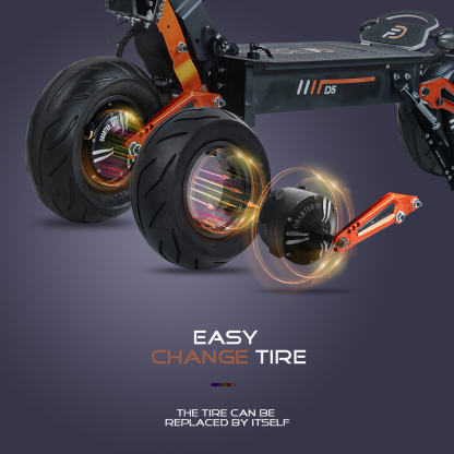 Latest Obarter D5 5000W Electric Scooter wtih 12inch Fat Tire On road Removeable battery kickscooter electric bike e scooters