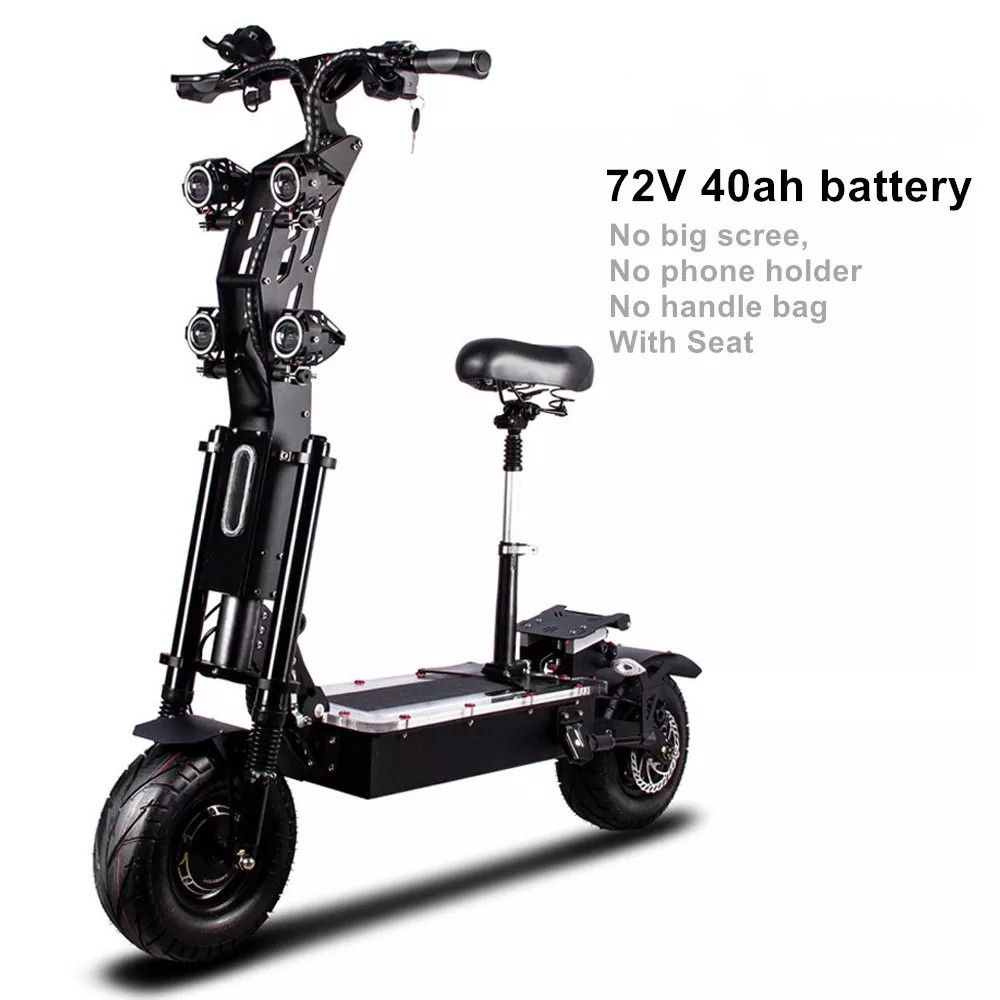 (🔥Limited Time Sale) Upgraded SK2 72V 8000W 13inch fat wheel best electric Scooter E scooters