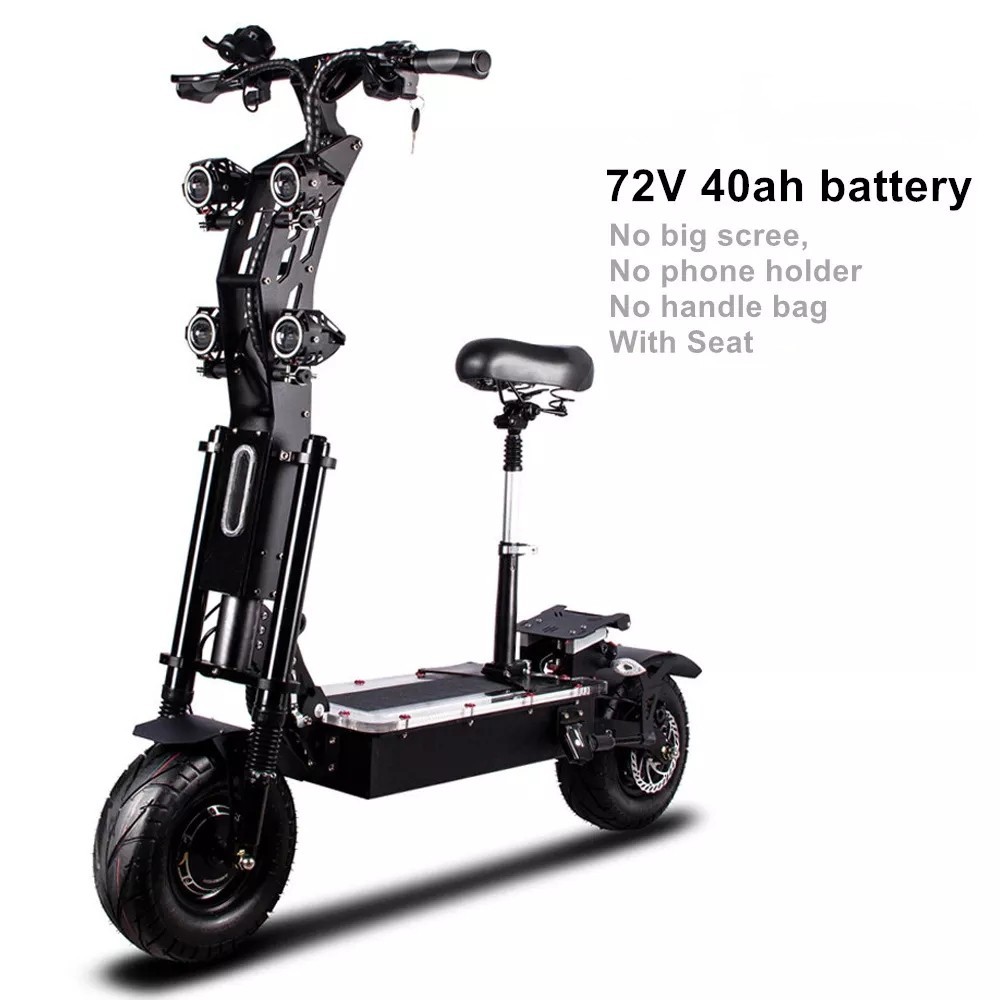 (🔥Limited Time Sale) Upgraded SK2 72V 8000W 13inch fat wheel best electric Scooter E scooters