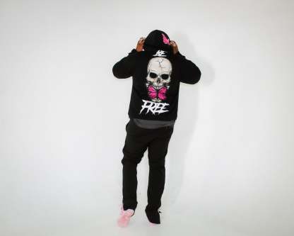 Butterfly Hoodie (Pink)