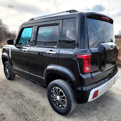 Mini AGM and Mini Land Rover LSV 4-seater electric cars (with air conditioning and heating)