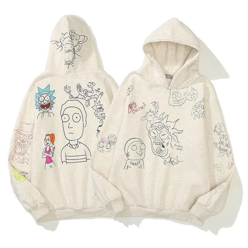 Unisex Oversize Fleece Hoodie
