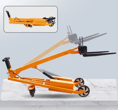 🎉Last Day Clearance🔥Hand Push Portable Electric Forklift
