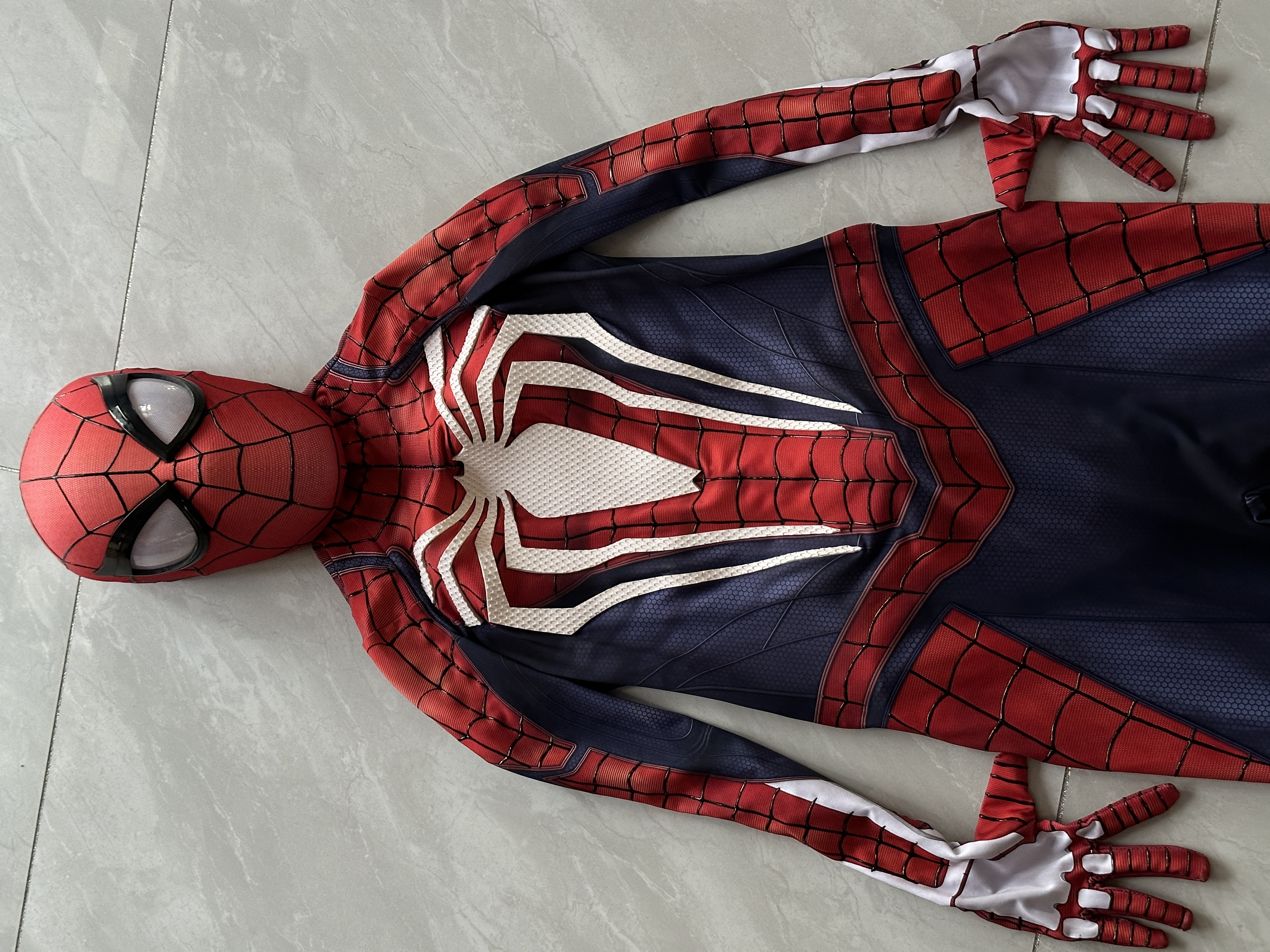 PS4 Spider-man Spiderman Suit Wearable Movie Prop Replica
