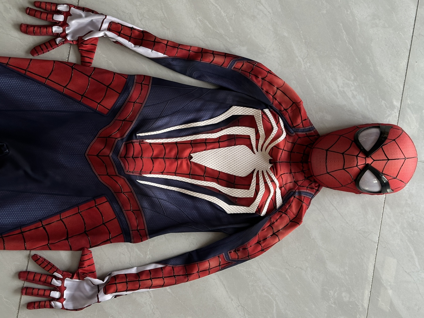 PS4 Spider-man Spiderman Suit Wearable Movie Prop Replica