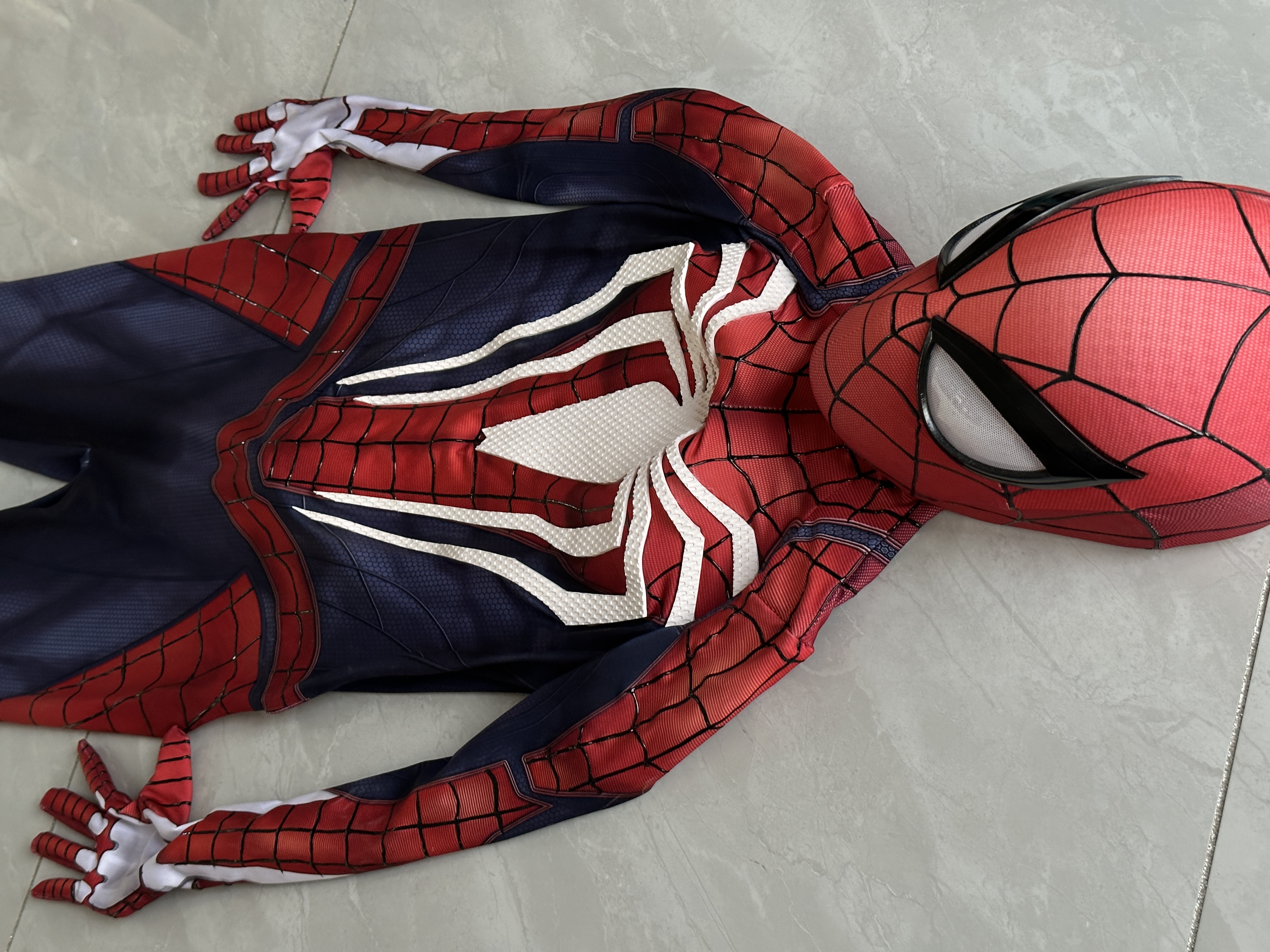 PS4 Spider-man Spiderman Suit Wearable Movie Prop Replica
