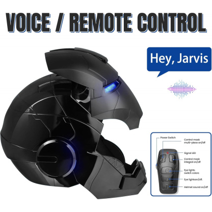 [NEW]Avengers War Machine Iron Man Helmet Mk5 touch/voice/remote control